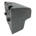 Absorvedor Impacto Parachoque Traseiro Fiat Linea 2009 2014