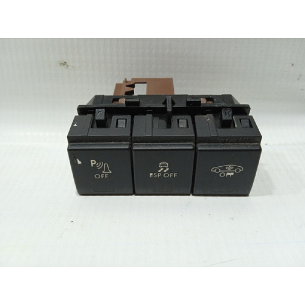Botão Comando Sensor Estacionamento Peugeot 3008 2012/2015 Preto