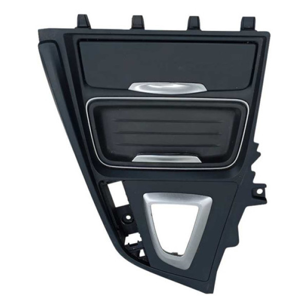 Moldura Console Porta Copos Bmw 320i F30 2014 2017 Preto