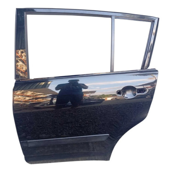 Porta Traseira Esquerda Nissan Tiida Hatch 2008 2013 Traseira Esqurdo Preto