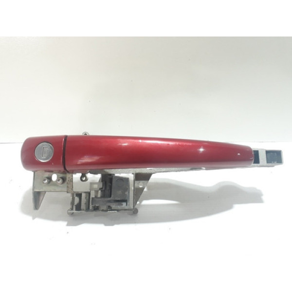 Maçaneta Externa Dianteira Esquerda Peugeot 408 2011/2014 Bordô Dianteira