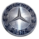 Calota Central Aro Mercedes C180 Cgi 1.8 2009/2013  Prateado