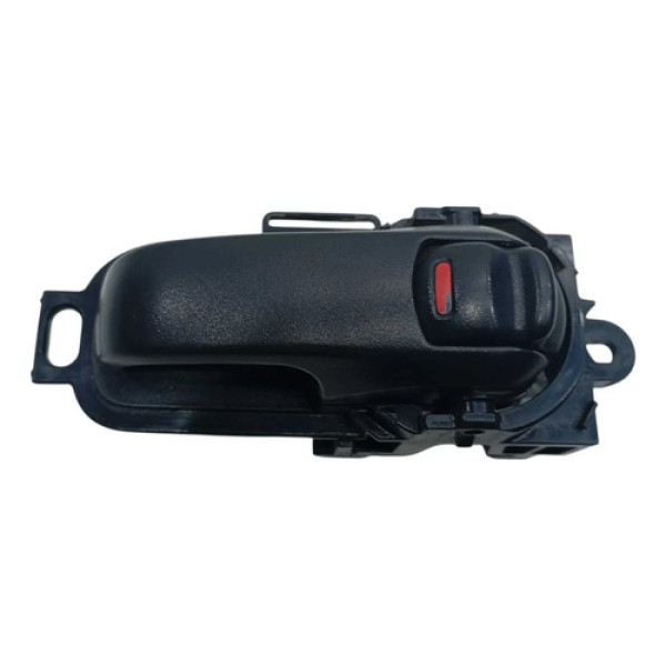 Maçaneta Interna Dianteira Esquerda Nissan Tiida 2008 2013 Preto Dianteira