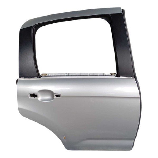 Porta Traseira Direita Citroën C3 2014 2017 (detalhe) Traseira Direito Prata