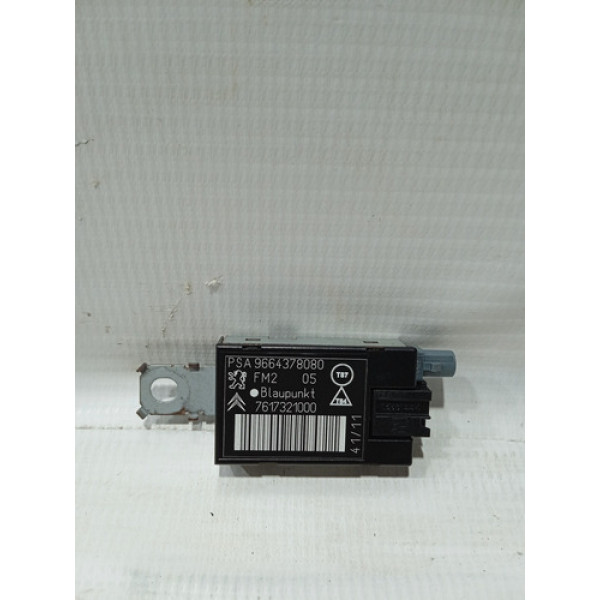Módulo Amplificador Antena Peugeot 3008 Thp 2012/2015 Preto