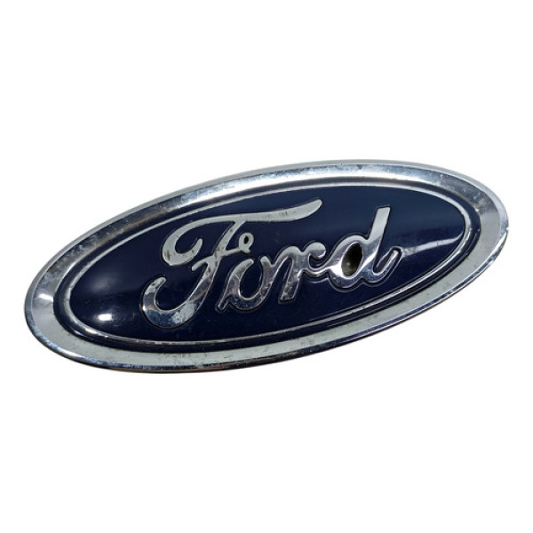 Emblema Logo Dianteiro Ford Fiesta 2014 2017 Azul