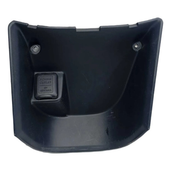 Acabamento Console Tomada Auxiliar 12v Honda City 2009 2014 Preto
