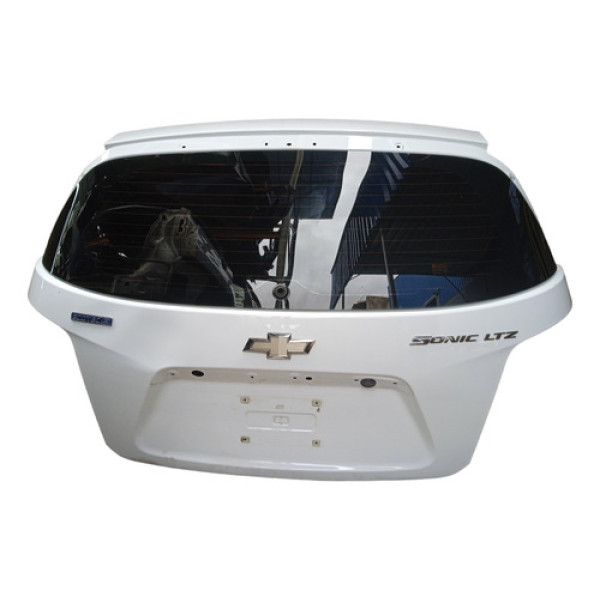 Tampa Traseira Com Vidro Gm Sonic Hatch Ltz 2012/2014  Branco