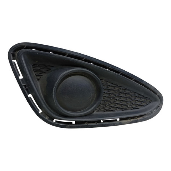 Moldura Farol De Milha Esquerdo Hyundai Hb20 2013 2017 Preto Esquerdo