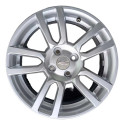 Jogo De Roda Aro 16 Chevrolet Sonic 4x100 2012 2015 Prata