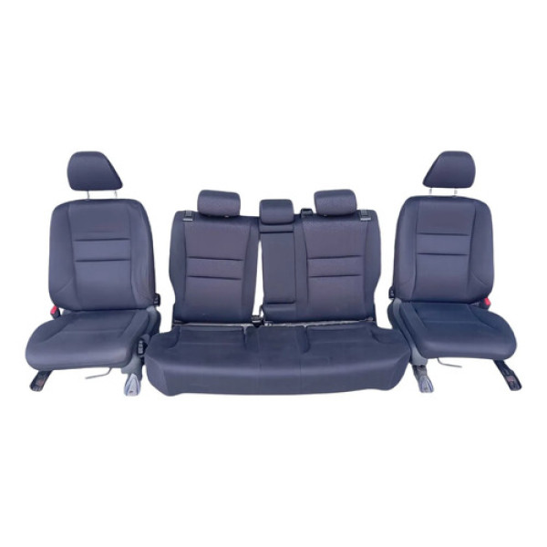 Jogo De Bancos Original Honda City 2009 2014 Preto