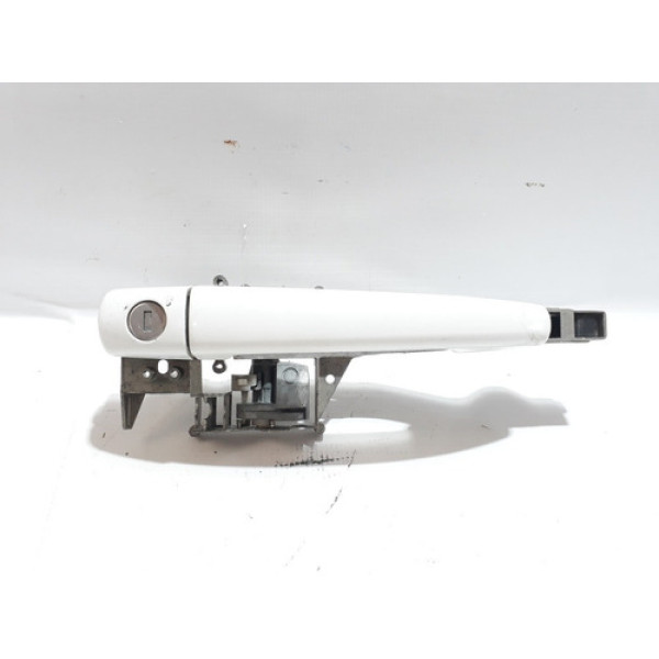Maçaneta Externa Porta Dianteira Esquerda 408 2011/2014 Branco Dianteira
