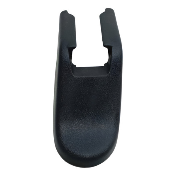 Moldura Trilho Dianteiro Esquerdo Frontal  Fit 2015 2020 Preto