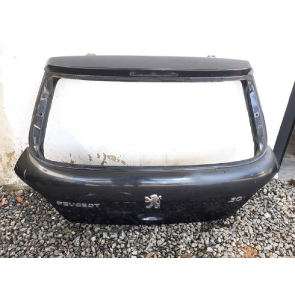 Tampa Traseira Peugeot 307 Hatch 2005/2011  Preto