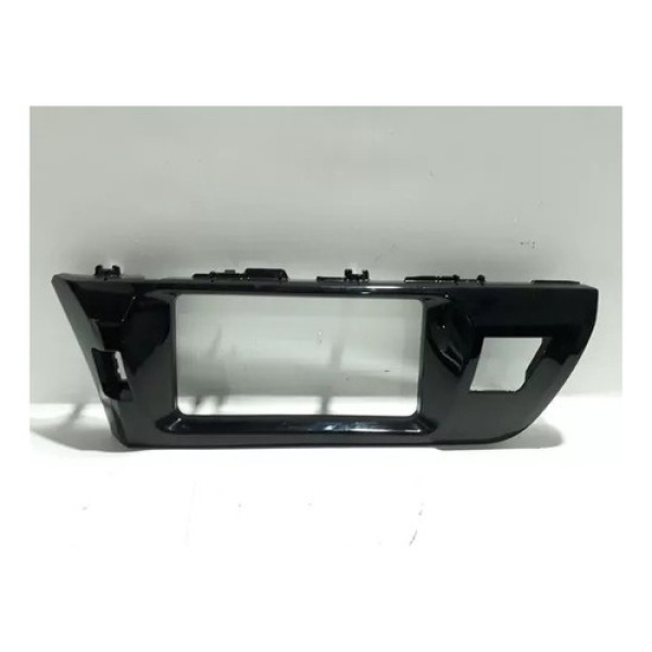 Moldura Rádio Original Toyota Corolla 2016/2018 Preto