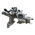 Carcaça Água Motor Mitsubishi Outlander Gt 3.0 2010/2012