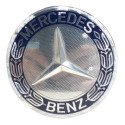 Calota Central Aro Mercedes C180 Cgi 1.8 2009/2013  Prateado