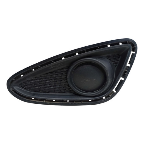 Moldura Farol De Milha Direito Hyundai Hb20 2013 2017 Preto Direito