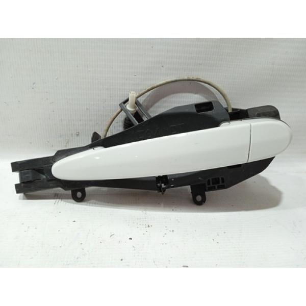 Maçaneta Externa Porta Traseira Esquerda Bmw X1 2010/2013 Branco Traseira