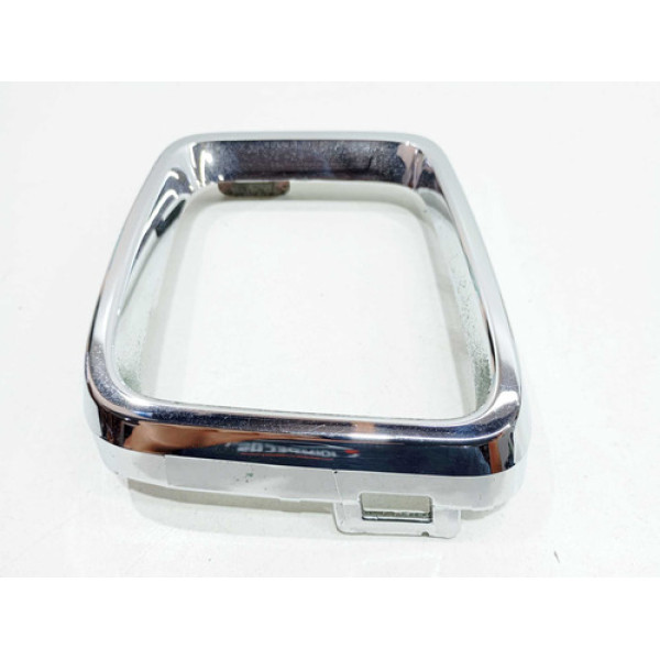 Moldura B Grade Parachoque Dianteiro Jeep Compass 2016 2020 Brilhante