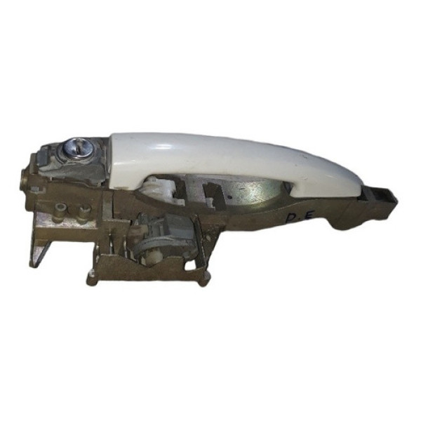Maçaneta Externa Porta Dianteira Esquerda Peugeot 408 2012 Branco Dianteira