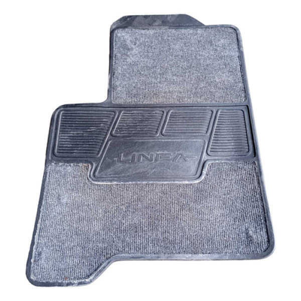 Tapete Original Traseiro Esquerdo Fiat Linea 2009 2014 Preto