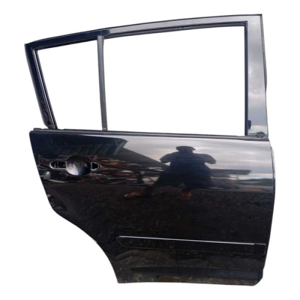 Porta Traseira Direita Nissan Tiida Hatch 2008 2013 Traseira Direito Preto