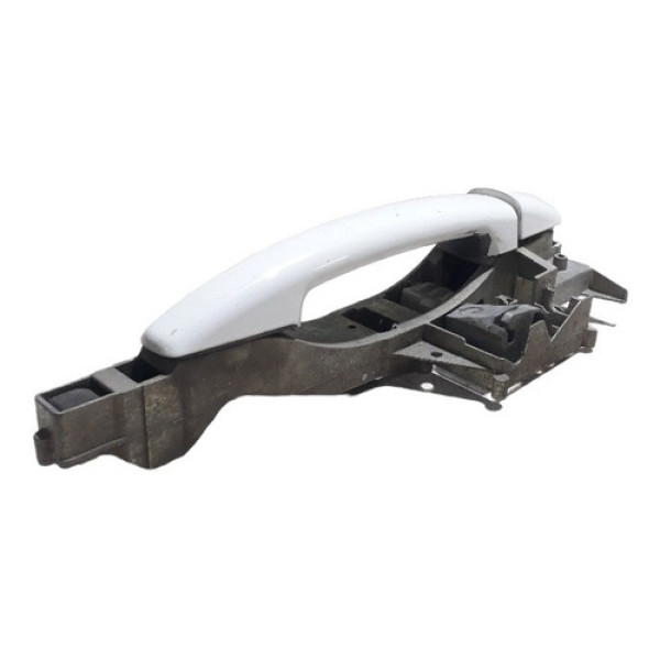 Maçaneta Externa Porta Traseira Direita Peugeot 408 2011/14 Branco Dianteira