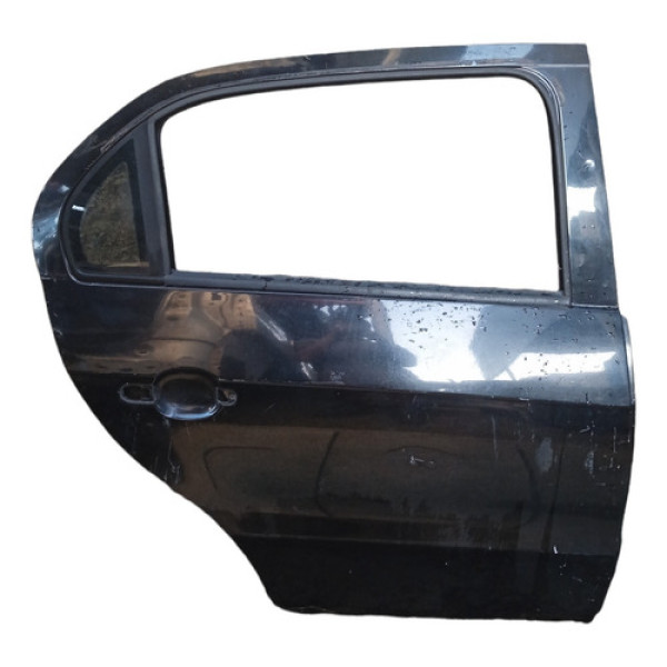 Porta Traseira Direita Vw Gol G5 2010/3013  Traseira Direito Preto