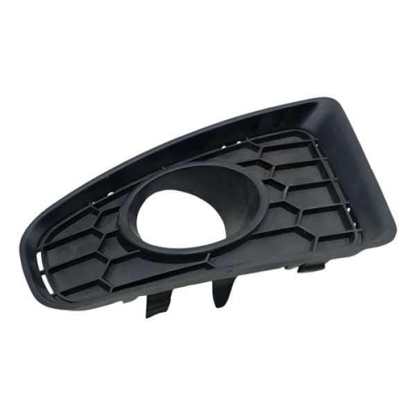 Moldura Farol De Milha Esquerdo Renault Sandero 2009 2014 Preto Esquerdo