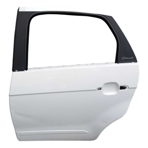 Porta Traseira Esquerda Fiat Grand Siena 2013 2017 Traseira Esquerdo Branco