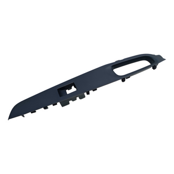 Moldura Puxador Porta Traseira Esquerda Yaris Hatch 2020 Preto