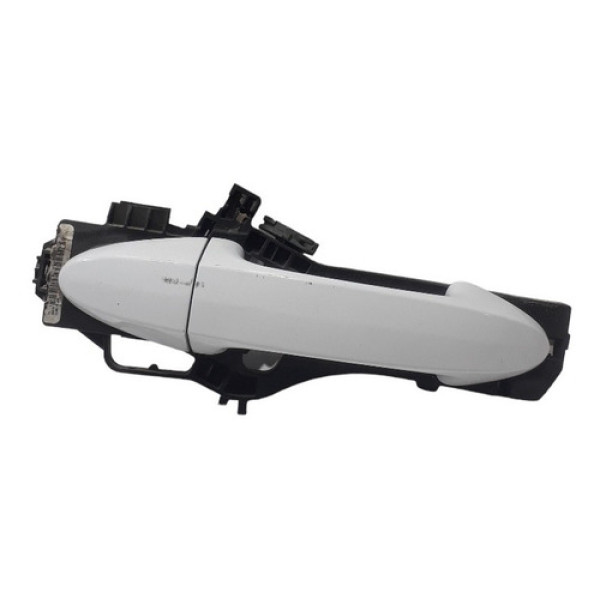 Maçaneta Externa Traseira Direita New Fiesta Hatch 2011/2013 Branco Traseira