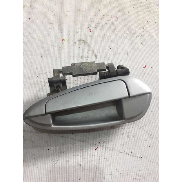Maçaneta De Porta Traseira Esquerda Fiat Punto 2012 O Cinza Dianteira