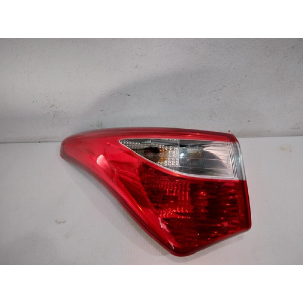 Lanterna Canto Traseira Esquerda Hb20 Sedan 2012/13/14/15 Esquerdo Vermelho