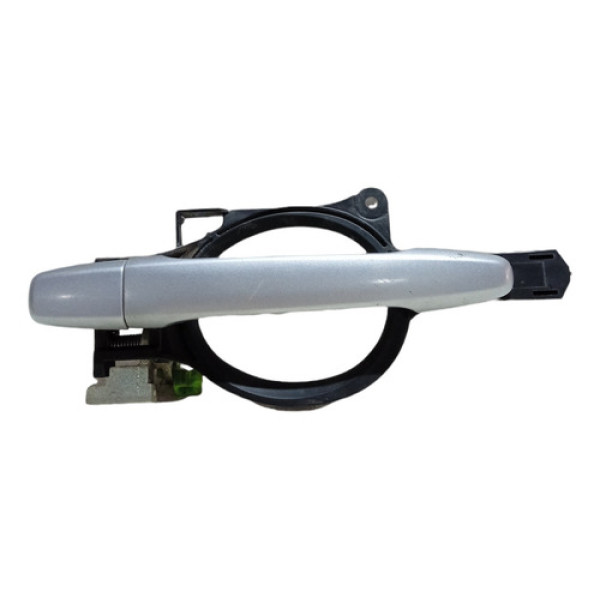 Maçaneta Externa Traseira Esquerda Outlander Gt 2010/2012  Prateado Traseira
