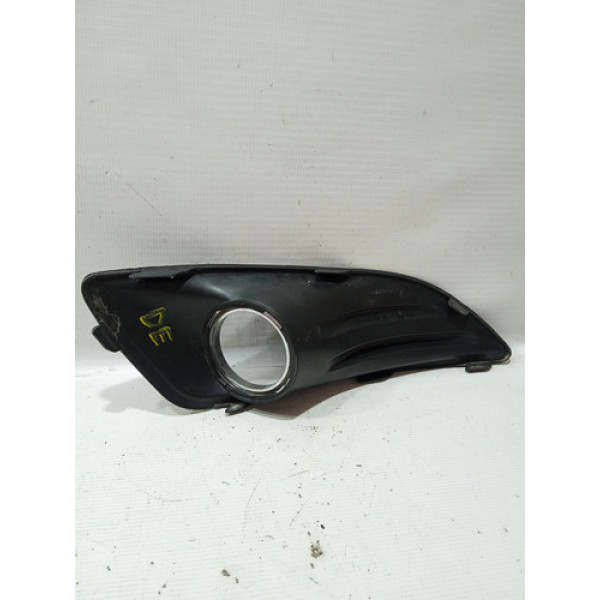 Moldura Farol Milha Lado Esquerda New Fiesta Hatch 2014/2017 Preto Esquerdo