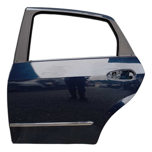 Porta Traseira Esquerda Fiat Linea 2009 2014 Traseira Esquerdo Azul
