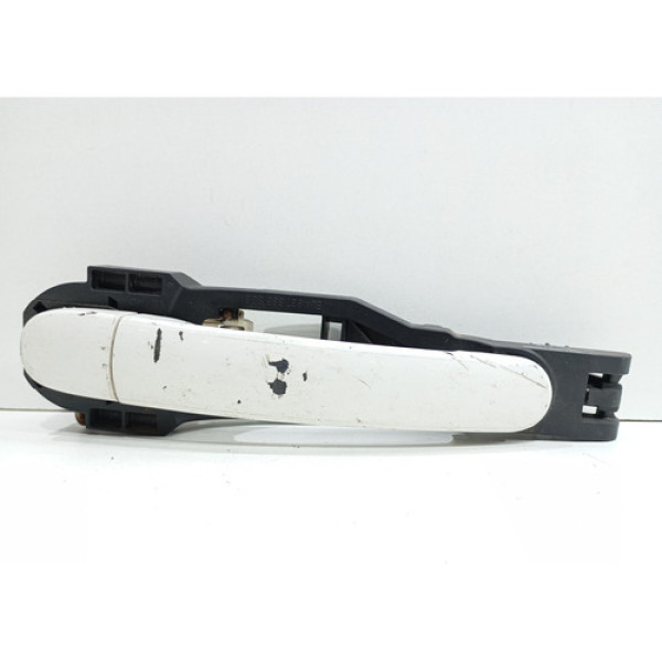 Maçaneta Externa Traseira Direita Volkswagen Fox 2010 2015 Branco Traseira