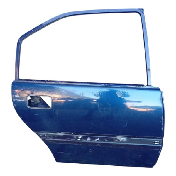 Porta Traseira Direita Chevrolet Omega 1993 1998 (detalhe) Traseira Direiea Azul