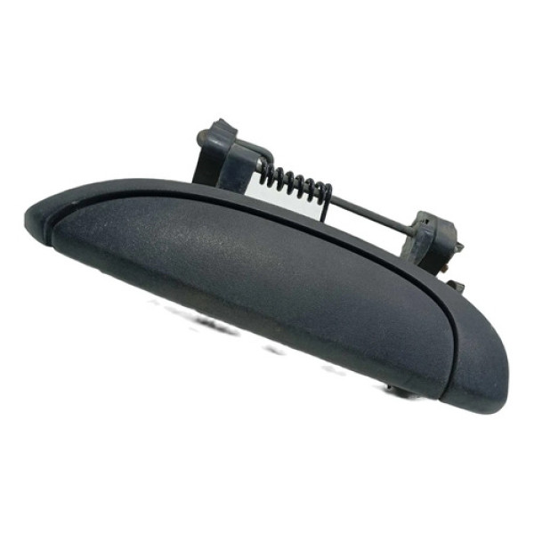 Maçaneta Externa Dianteira Esquerda Renault Logan 2008 2013 Preto Dianteira