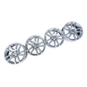 Jogo De Roda Aro 16 Chevrolet Sonic 4x100 2012 2015 Prata