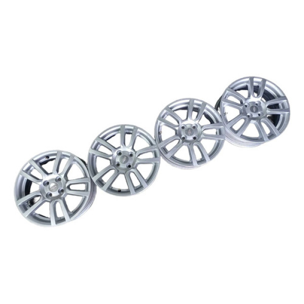 Jogo De Roda Aro 16 Chevrolet Sonic 4x100 2012 2015 Prata