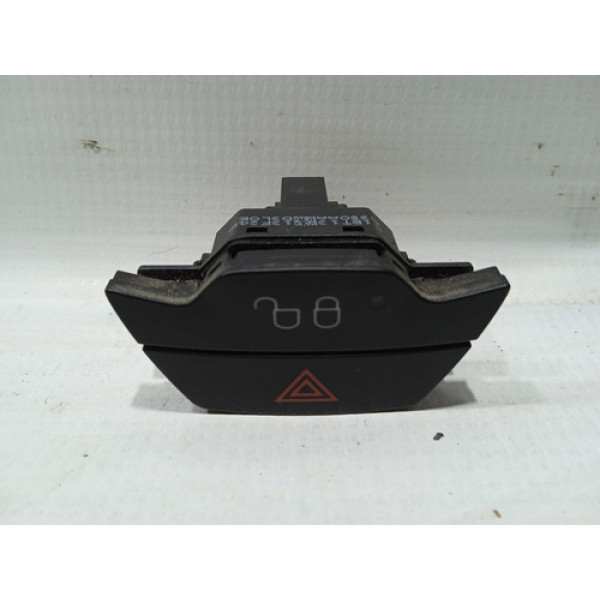 Botão Pisca Alerta Ford New Fiesta 2014/2017 Preto