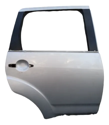 Porta Traseira Direita Mitsubishi Outlander Gt 2010/2012  Traseira Direito Prateado