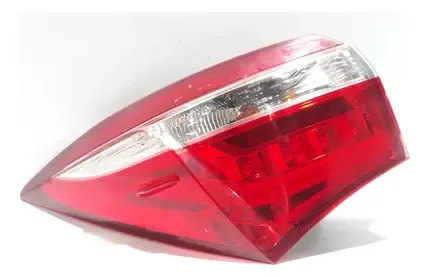 Lanterna Canto Traseira Esquerda Led Corolla Xei 2015/2017 Esquerdo Vermelho