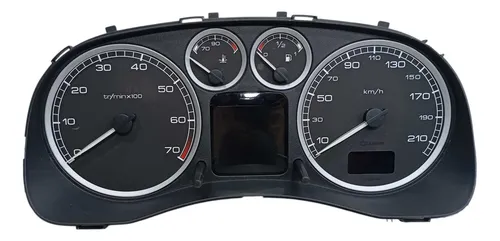 Painel De Instrumentos Peugeot 307 2007 2011 (sem Lente) Preto