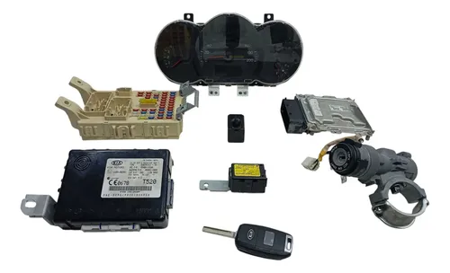 Kit Módulo Injeção Code Kia Picanto 1.0 3cc Manual 2012 2017