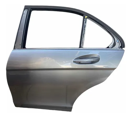 Porta Traseira Esquerda Mercedes C180 1.8 Cgi 2010/2013 Traseira Esquerdo Prateado