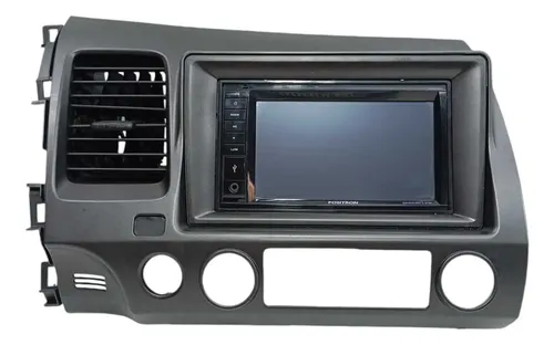 Rádio Multimídia Honda Civic 2007 2011 Preto